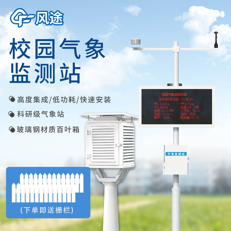 校園里的氣象觀(guān)測(cè)站?
